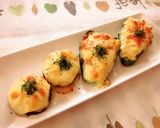 簡単♪ピーマンのポテサラチーズ焼き作り方2写真