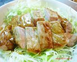 トンテキソース丼　作り方8写真