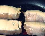 鶏ささみの大葉たらこ巻き作り方4写真