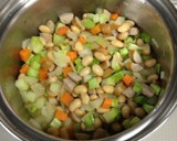 角切り野菜の♪具だくさんミルクスープ作り方6写真