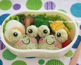 簡単キャラ弁☆カエルくんおにぎり♪作り方7写真