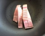 ベーコンとレタスのレモン炒め作り方1写真