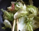 ベーコンとレタスのレモン炒め作り方2写真