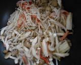 豚ばら肉ときのこのあんかけご飯作り方8写真