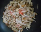 豚ばら肉ときのこのあんかけご飯作り方9写真