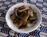 茎わかめとしいたけの佃煮作り方6写真