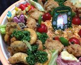 ☆運動会応援弁当2013☆作り方1写真