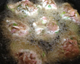 ねぎと紅生姜入り☆鶏のちぎり揚げ作り方3写真