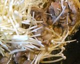 豚とエノキのにんにくバター醤油☆丼にも作り方3写真