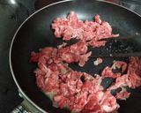 夏の味！牛肉のシソ炒め作り方6写真