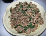 夏の味！牛肉のシソ炒め作り方10写真