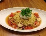 ひんやり☆和風冷製トマトパスタ作り方5写真