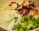 たことそら豆の香りかき揚げ作り方1写真