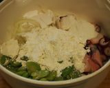 たことそら豆の香りかき揚げ作り方2写真