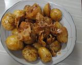 しんじゃが（小粒）と豚肉の味噌煮込み作り方6写真