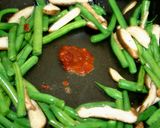 生姜焼のタレdeいんげんのチャプチェ♪作り方6写真