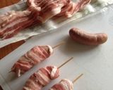 がっつり！タンドリー☆豚バラ巻ソーセージ作り方1写真