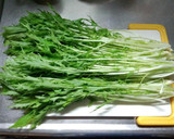 水菜の塩こんぶとマヨネーズの和え物作り方1写真