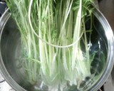 水菜の塩こんぶとマヨネーズの和え物作り方2写真
