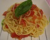 ☆サッパリ爽やか！冷製トマトソースパスタ作り方10写真