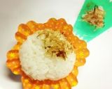 のりとかつおぶしで三毛猫ちゃん＊キャラ弁作り方3写真