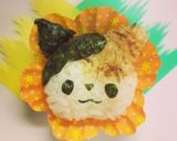のりとかつおぶしで三毛猫ちゃん＊キャラ弁作り方5写真