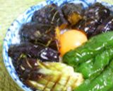 夏に美味しい☆茄子とピーマンの揚げびたし作り方6写真