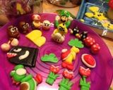 マリオブラザーズ誕生日ケーキ♫作り方2写真