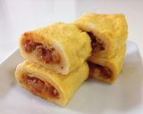 お弁当に❤ミートソースINたまご焼き作り方3写真