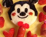 キャラ朝ごはん☆パンでまん丸ミッキー作り方4写真