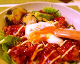 秘密にしたい❤コクうま☆から揚げ丼作り方8写真