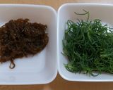 カンタンおかひじきの酢の物作り方1写真