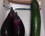 茄子とズッキーニとバジルソーセージ炒め作り方1写真