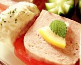 ＳＰＡＭテリ一ヌ風*チーズム一ス添え*作り方9写真