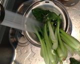 【超簡単】小松菜のゴマあえ作り方1写真