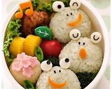 お口パックリ！カエルちゃん＊キャラ弁作り方7写真