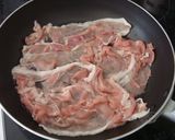 ふきと豚肉炒め作り方2写真