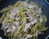 ふきと豚肉炒め作り方4写真