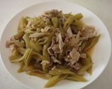 ふきと豚肉炒め作り方5写真