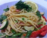 夏パスタ！爽やかレモン風味の明太子パスタ作り方6写真