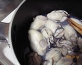 ☆牡蠣とほうれん草のグラタン☆作り方1写真