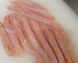 金のとりから風！鳥ムネスティックフライ！作り方1写真