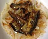 簡単☆さんま蒲焼缶・新玉ねぎの炒め蒸し作り方4写真
