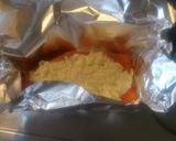 簡単☆さけの味噌マヨホイル焼き作り方4写真