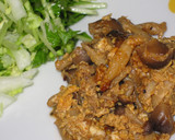 焼肉のタレを使って　がっつり！ぴり辛豚丼作り方9写真