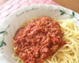 豚そぼろのトマトパスタ作り方9写真
