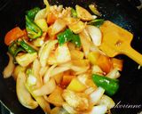 鶏むね肉のケチャップあん作り方7写真