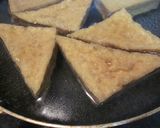 肉詰め厚揚げの煮物作り方1写真