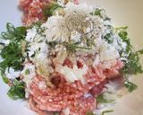 肉詰め厚揚げの煮物作り方2写真