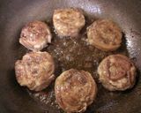 薄切り肉で＊豚肉のロールステーキ作り方10写真